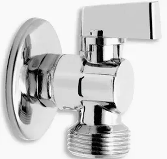 Aqualine 5310 – guľový ventil pre práčku so spätnou klapkou 1/2" × 3/4" L, chróm