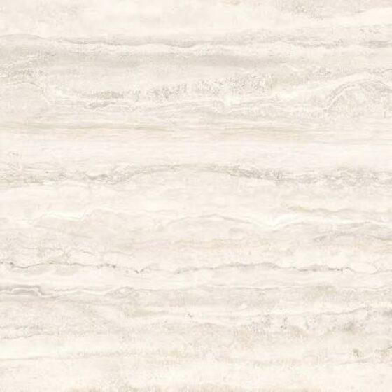 Cersanit LIV TRAVERTINO CLASSICO Cream Matt Rect 59,8 × 59,8 cm – gresová dlažba, béžová, rektifikovaná