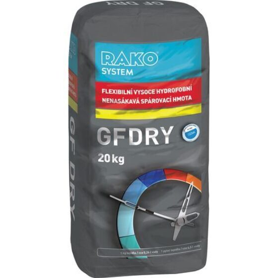 RAKO GF DRY 131 Jasmín 2 kg – flexibilná vodoodpudivá škárovacia hmota