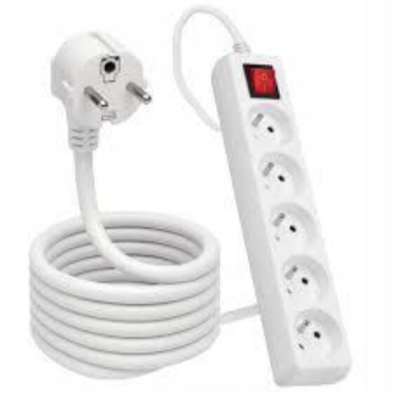 Predlžovacie káble, vidlice, vypínače, elektro