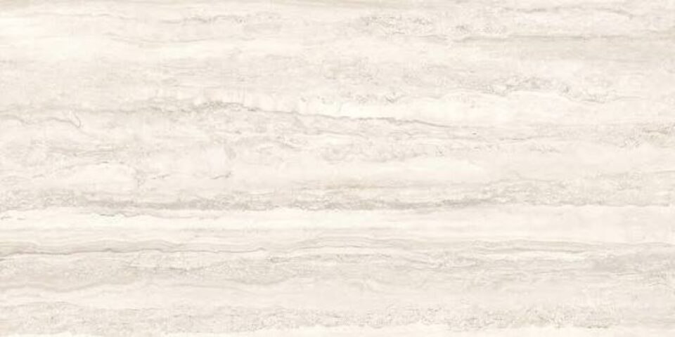 Cersanit LIV TRAVERTINO CLASSICO Cream Matt Rect 59,8 × 119,8 cm – gresová dlažba, krémová, rektifikovaná