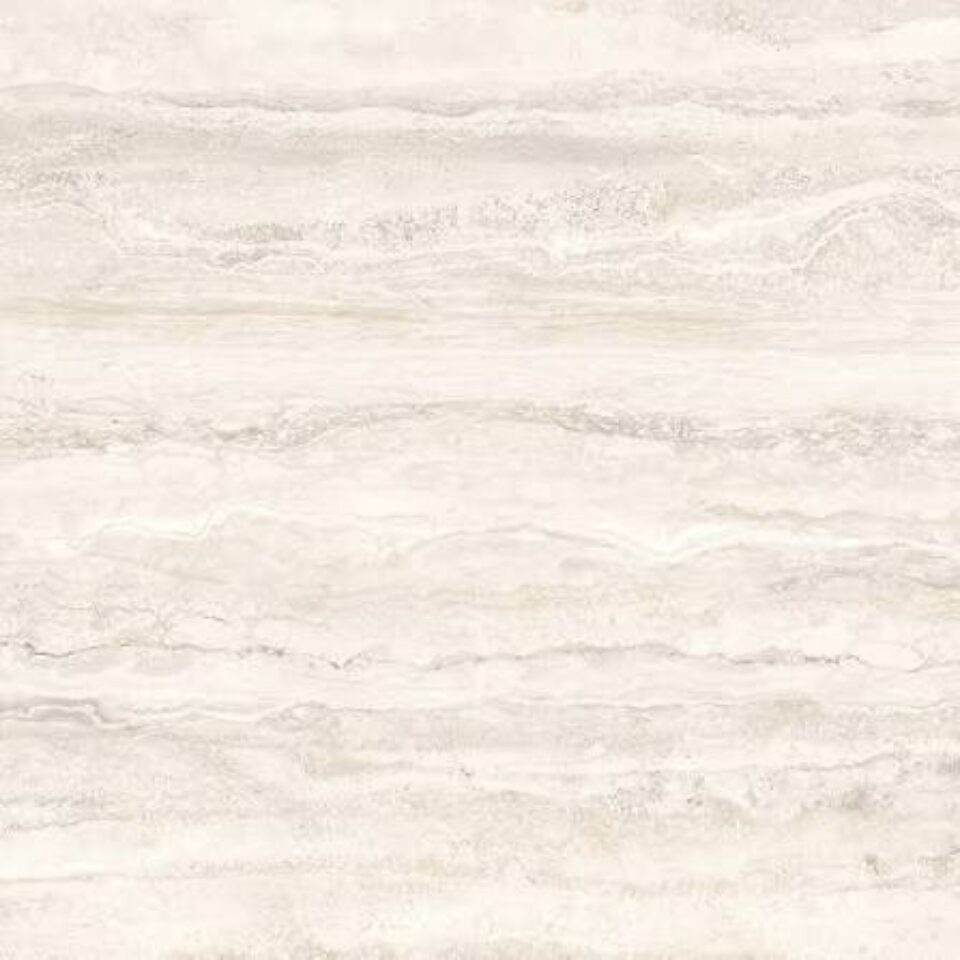 Cersanit LIV TRAVERTINO CLASSICO Cream Matt Rect 59,8 × 59,8 cm – gresová dlažba, béžová, rektifikovaná