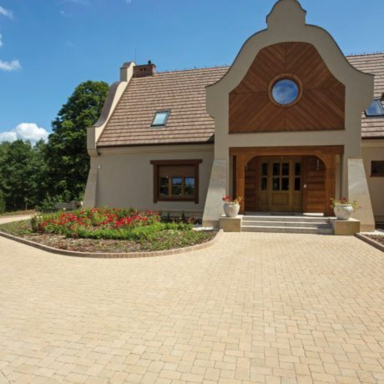 Castello antico oker melirovana 12x12x6cm2